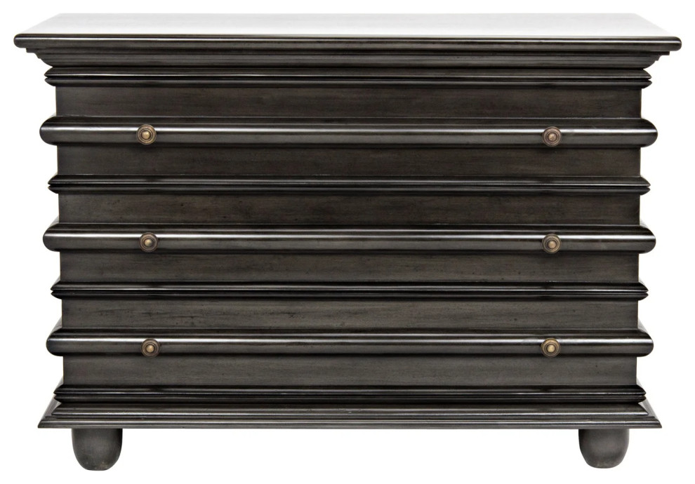 Blake Small Chest  Pale   Traditional   Accent Chests And Cabinets   by Rustic Home Furniture Deco  Houzz