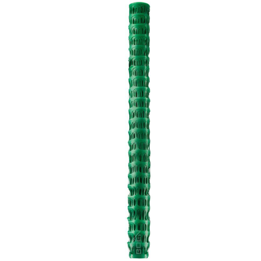 BOEN 4 ft. x 100 ft. Green Construction SnowSafety Barrier Fence SF-4101