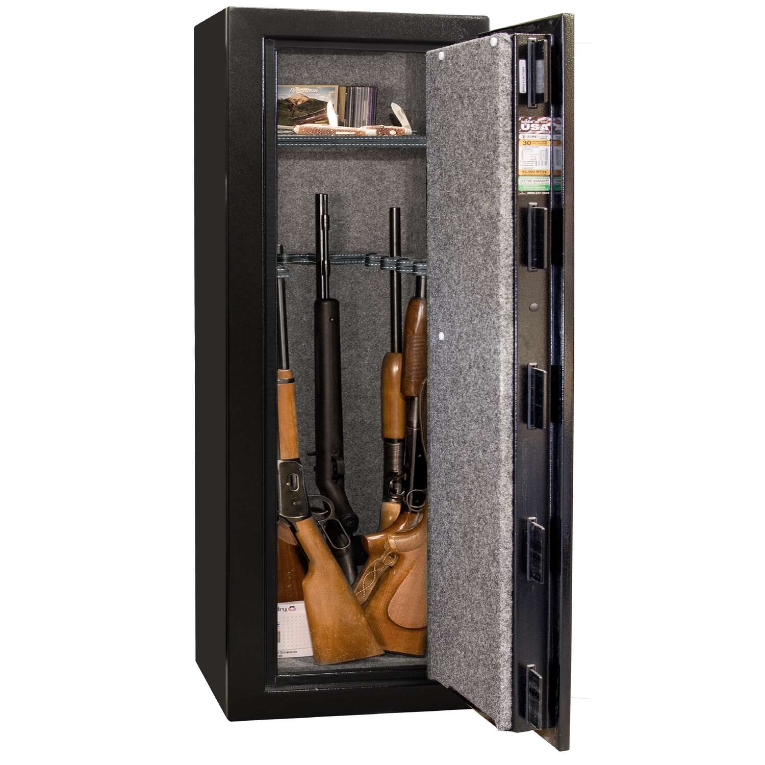 Liberty Safe Centurion 5.3 cu ft 12 Gun Electronic Lock Black Gun Safe