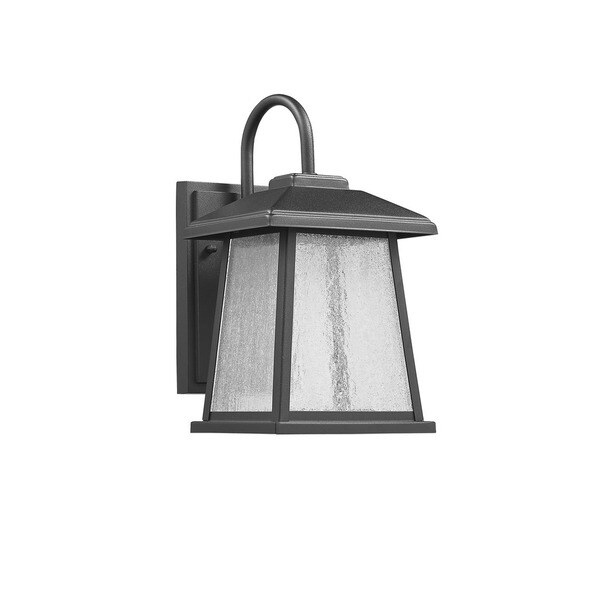 1-light Textured Black LED Outdoor Wall Lantern Shopping - The Best Deals on Outdoor Wall Lanterns | 18434013