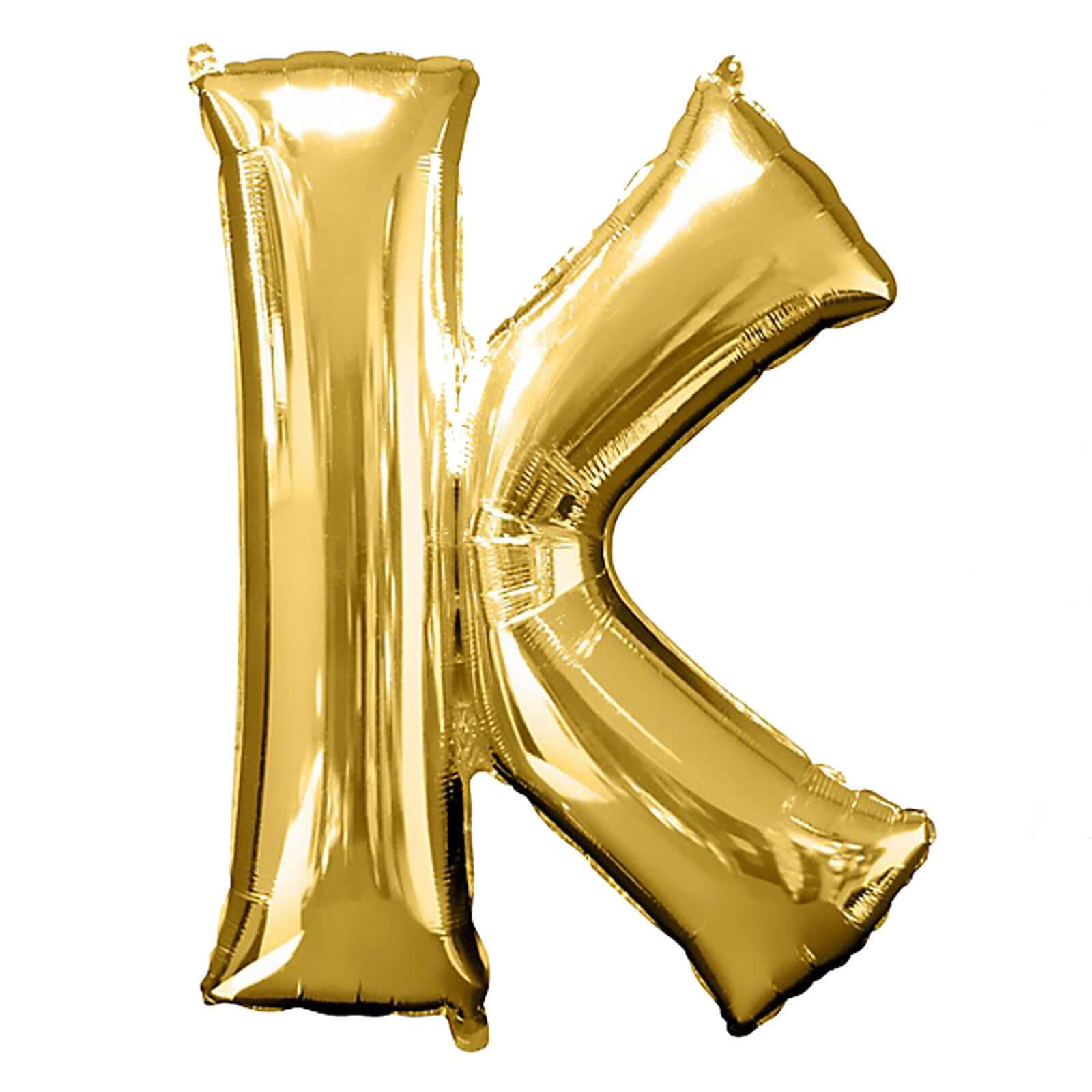 Shiny Metallic Gold Mylar Foil Helium/Air Number and Letter Balloons 40