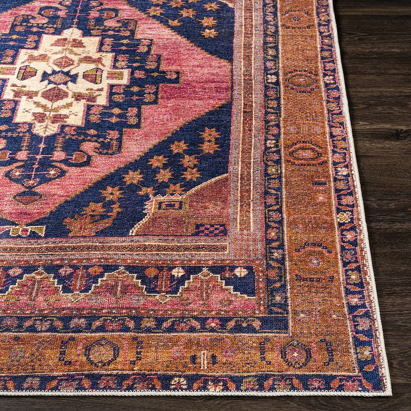 Decor 140 Alamaraz Traditional Washable Area Rug