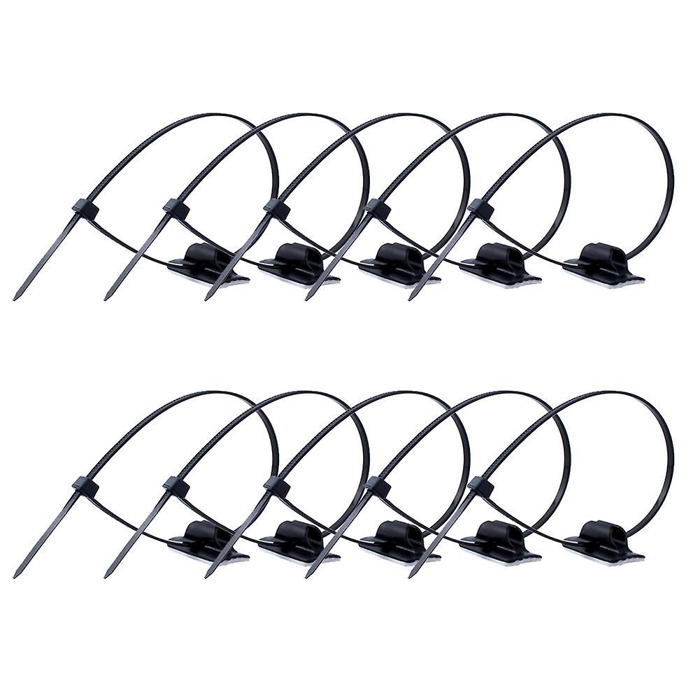 10pcs Mtb Bike Cable Guide Brake Cable Shift Cable Derailleur Clip Fitting Line Tube Housing