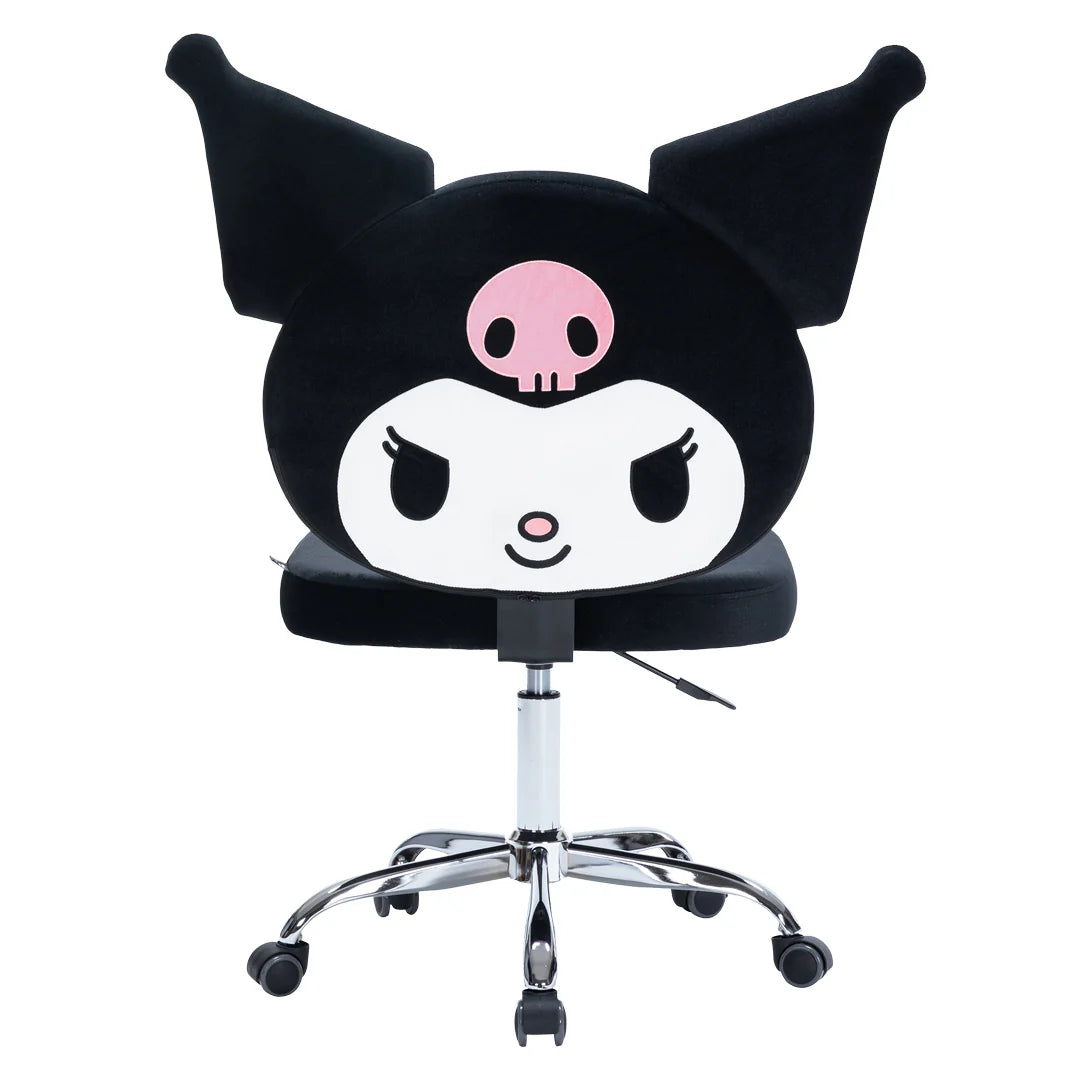 Kuromi™ Swivel Vanity Chair-IVFC-KU231-BLK