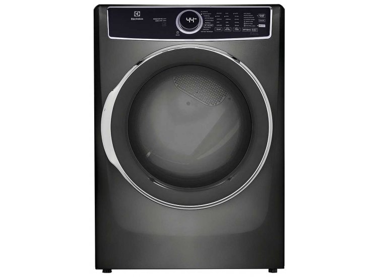 Electrolux 8 Cu. Ft. Titanium Front Load Perfect Steam Gas Dryer With Predictive Dry And Instant Refresh