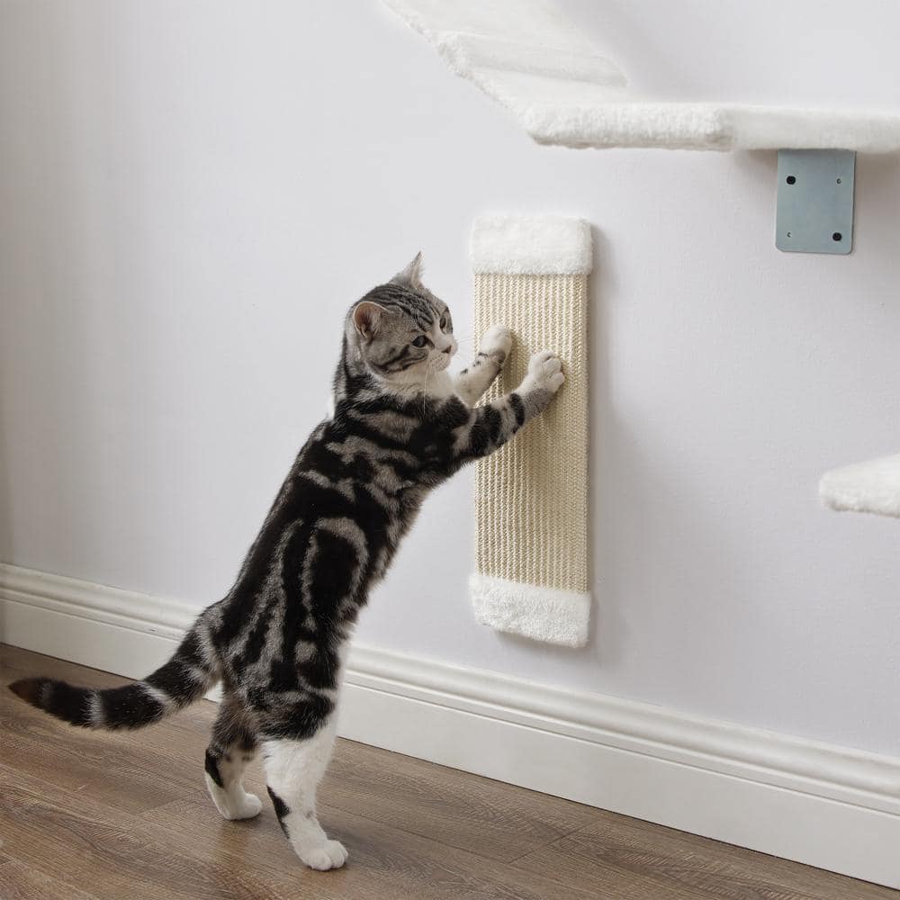 Sam's Pets Addison Wall Climber Cat Tree SP-CT1304WH