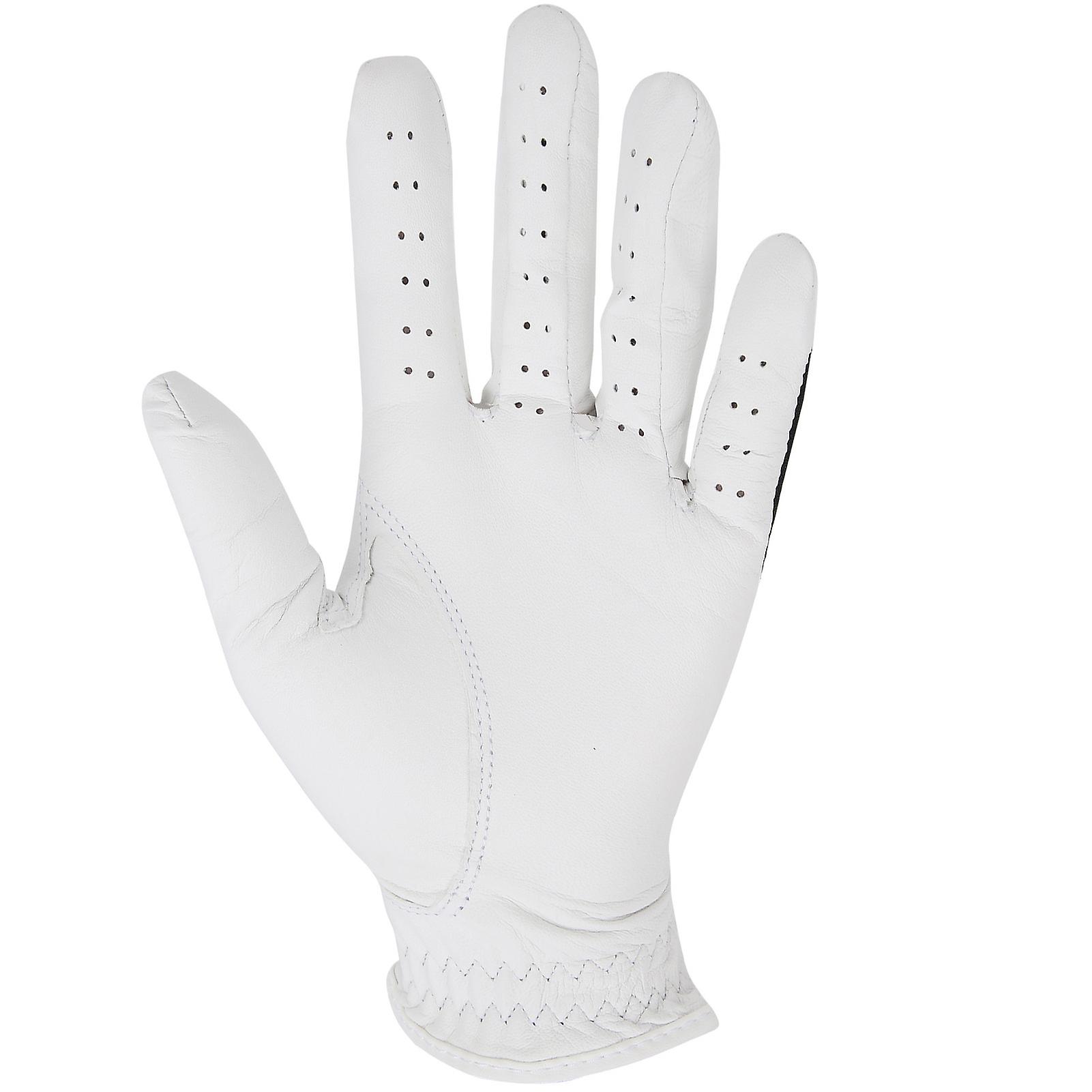 Left Hand Golf Gloves Men Cabretta Leather Grip Antislip Breathable Soft Sports Glovegloves Yards 24#