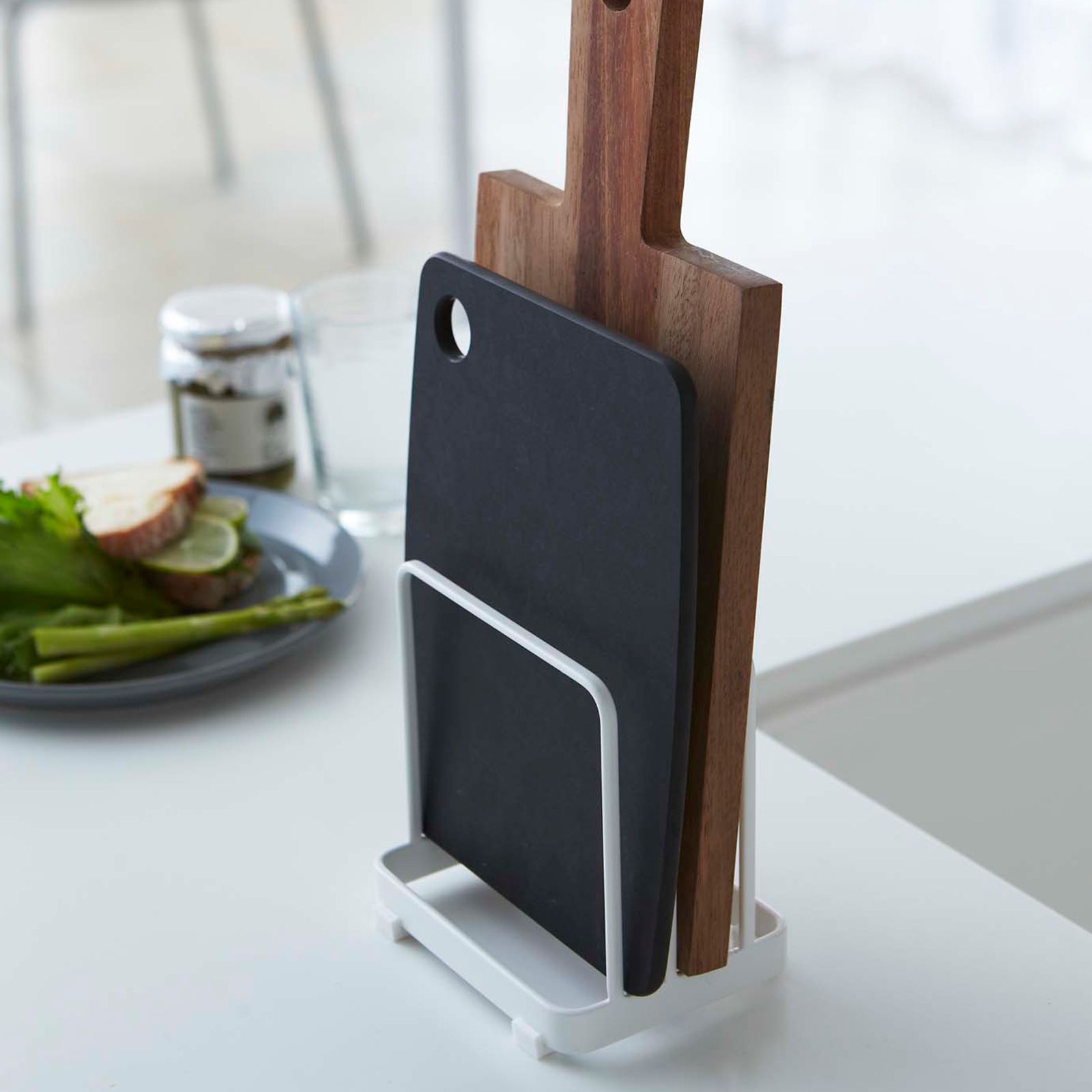 Yamazaki Plate Cutting Board Stand