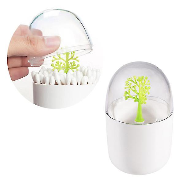 Creative Toothpick Box Toothpick Holder Portable Toothpick Cotton Swab Holder Box (sapling)