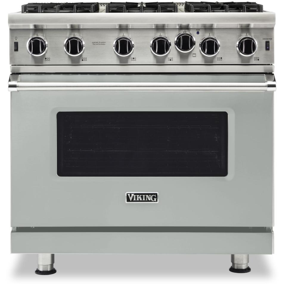 Viking 36-inch, 5.1 cu.ft. Freestanding Gas Range with Convection Technology VGIC5362-6BAGLP