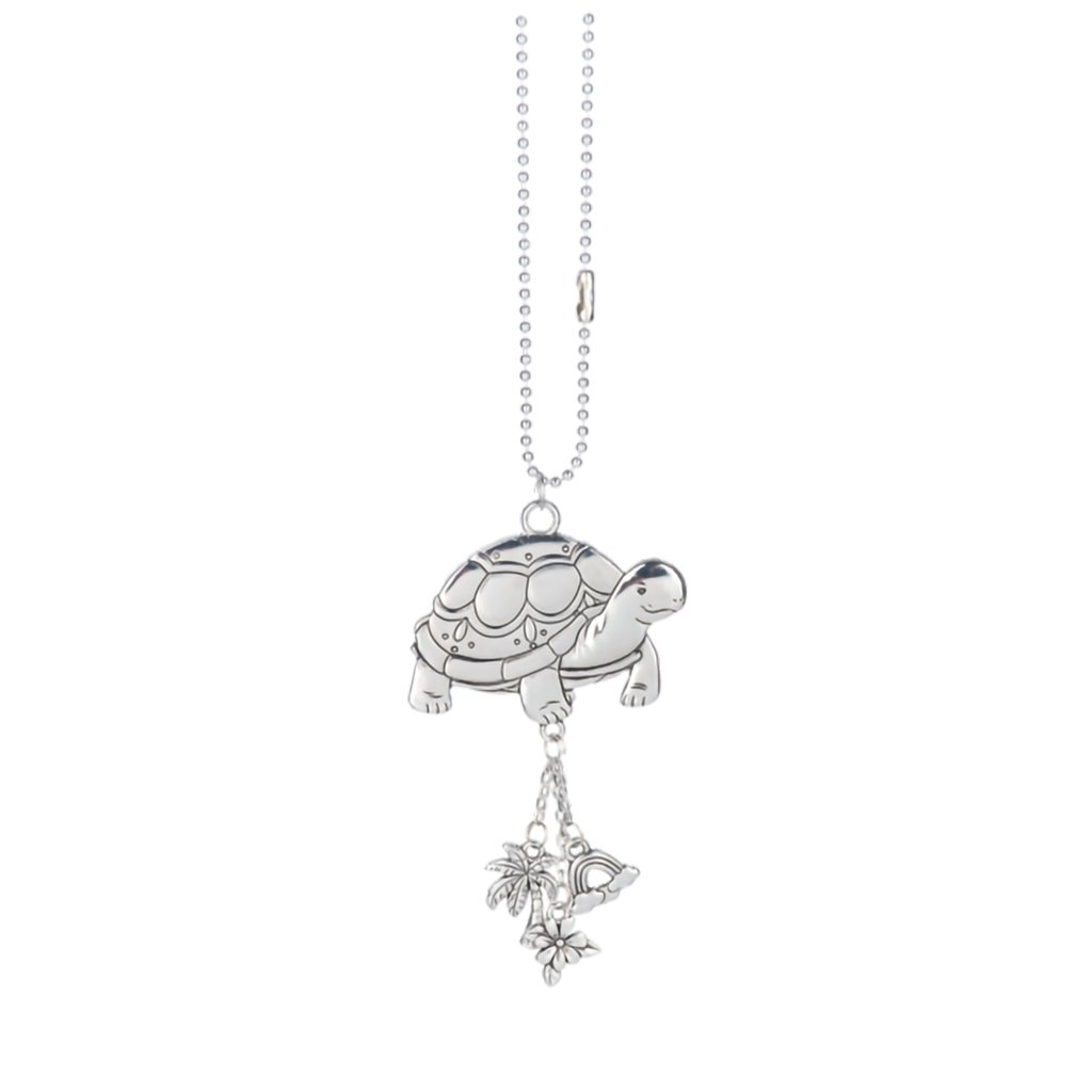 Ganz  Silver Car Charm - Turtle