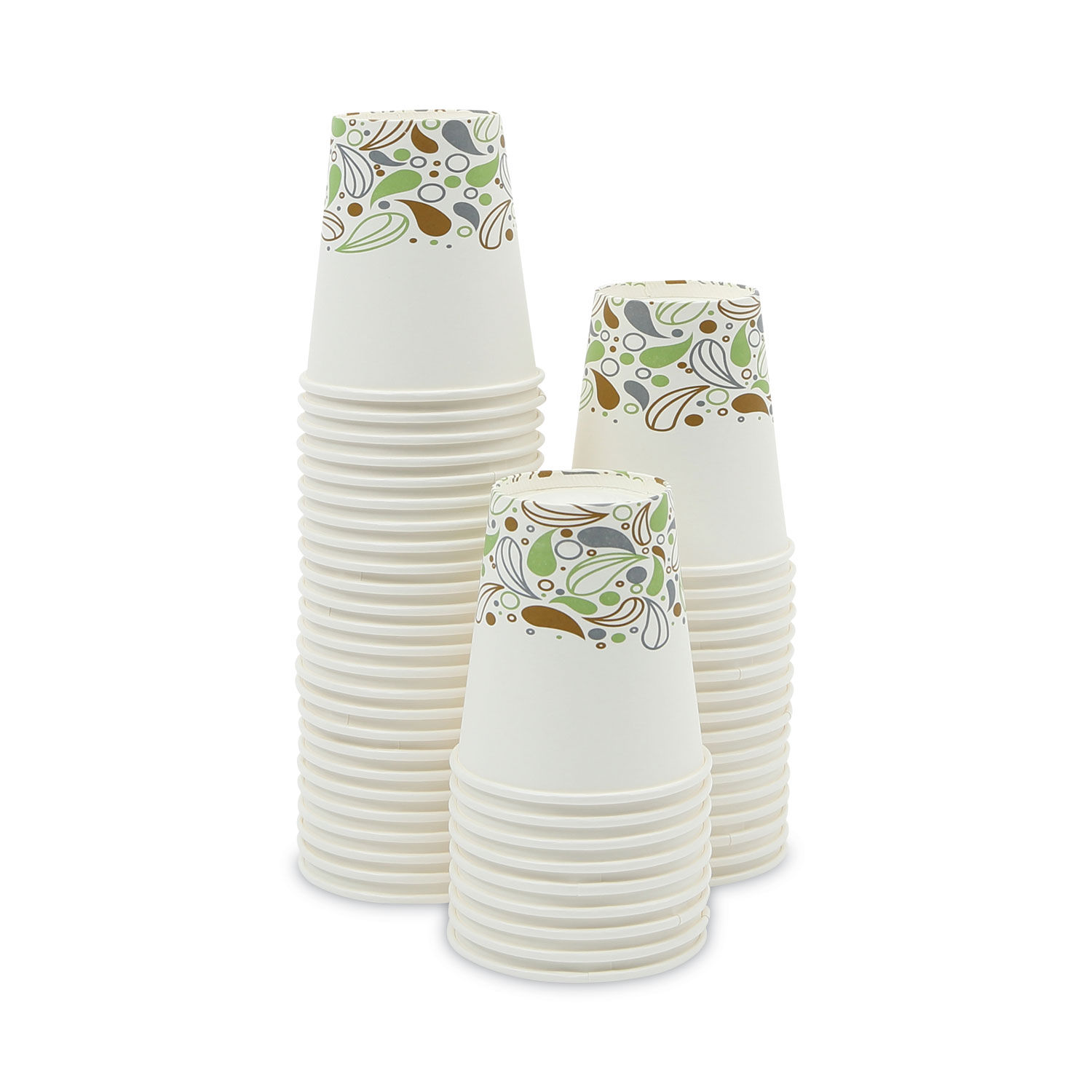 Deerfield Printed Paper Hot Cups by Boardwalkandreg; BWKDEER10HCUP