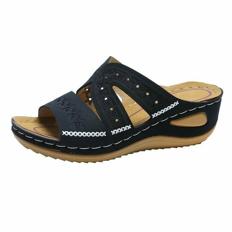 🔥🔥Women Non-slip Sandal Soft Open Toe Large Size Breathable hills Sandals