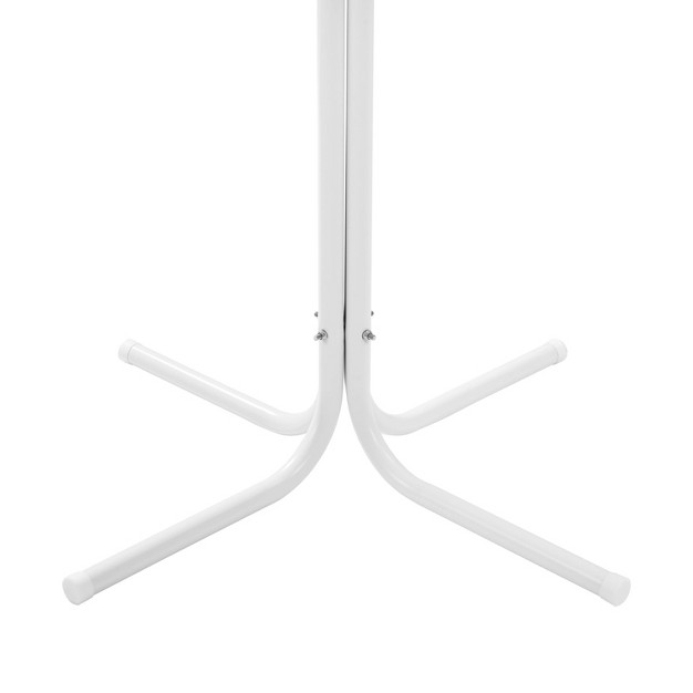 Griffith Outdoor Round Bistro Table White Crosley