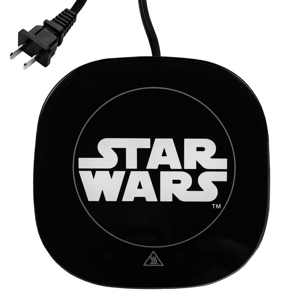 Uncanny Brands Star Wars 'A New Hope' Black Single-Cup Coffee Mug Warmer with Coffee Mug for Your Drip Coffee Maker MW1-SRW-NH1