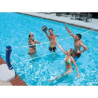 Swimming Pool Basketball and Volleyball Combo Game 00381-PM