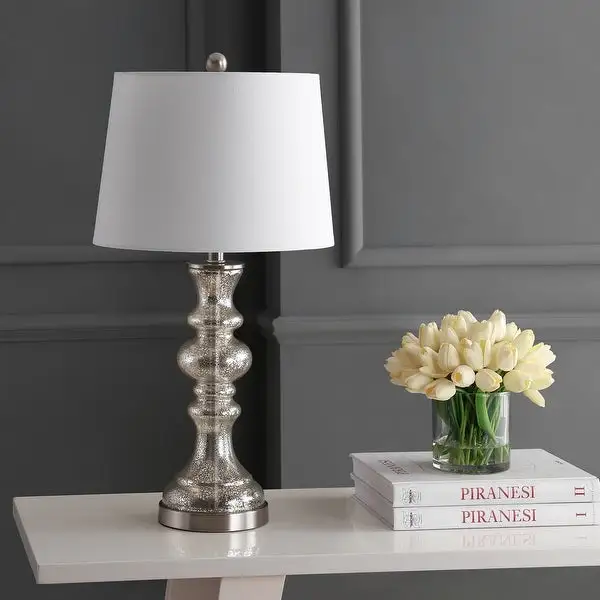 SAFAVIEH Lighting Jaiden Amber 27-inch LED Table Lamp - 14