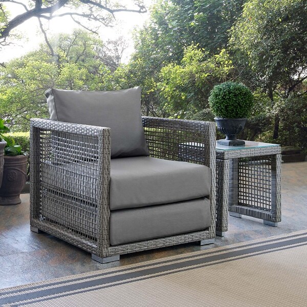 Aura Rattan Outdoor Patio Armchair