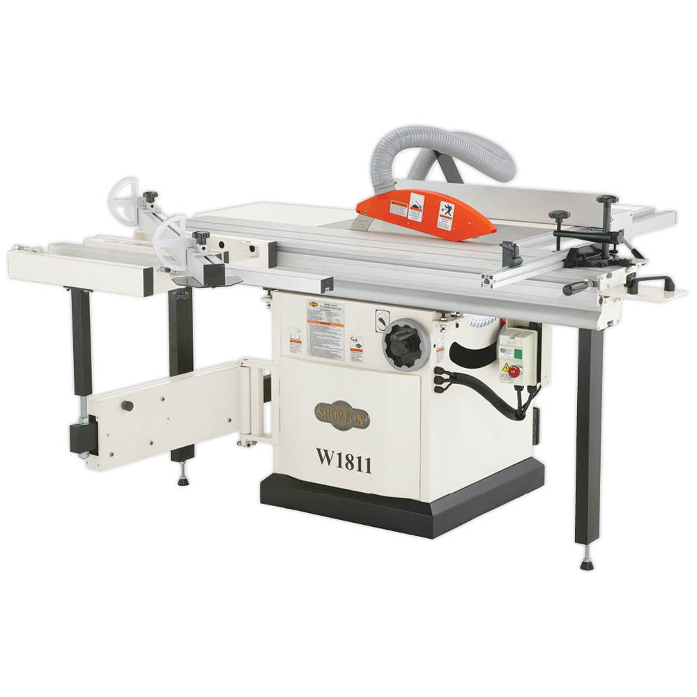 Shop Fox 10 Sliding Table Saw 230V 5HP 1 Phase ;