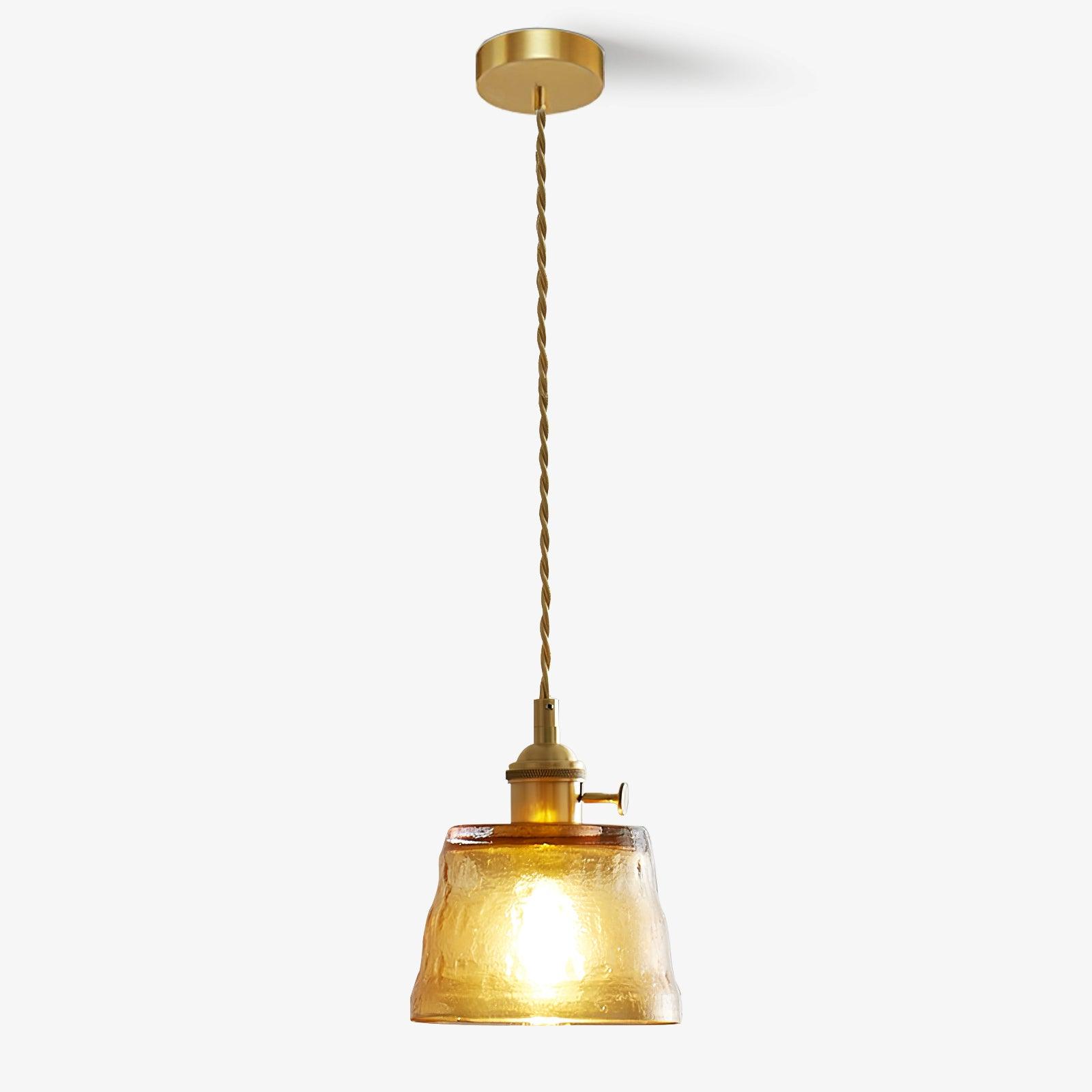 Glass Cup Pendant Lamp