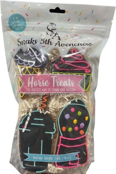 Snaks 5th Avenchew Neon Signs Horse Treats， 10-oz bag