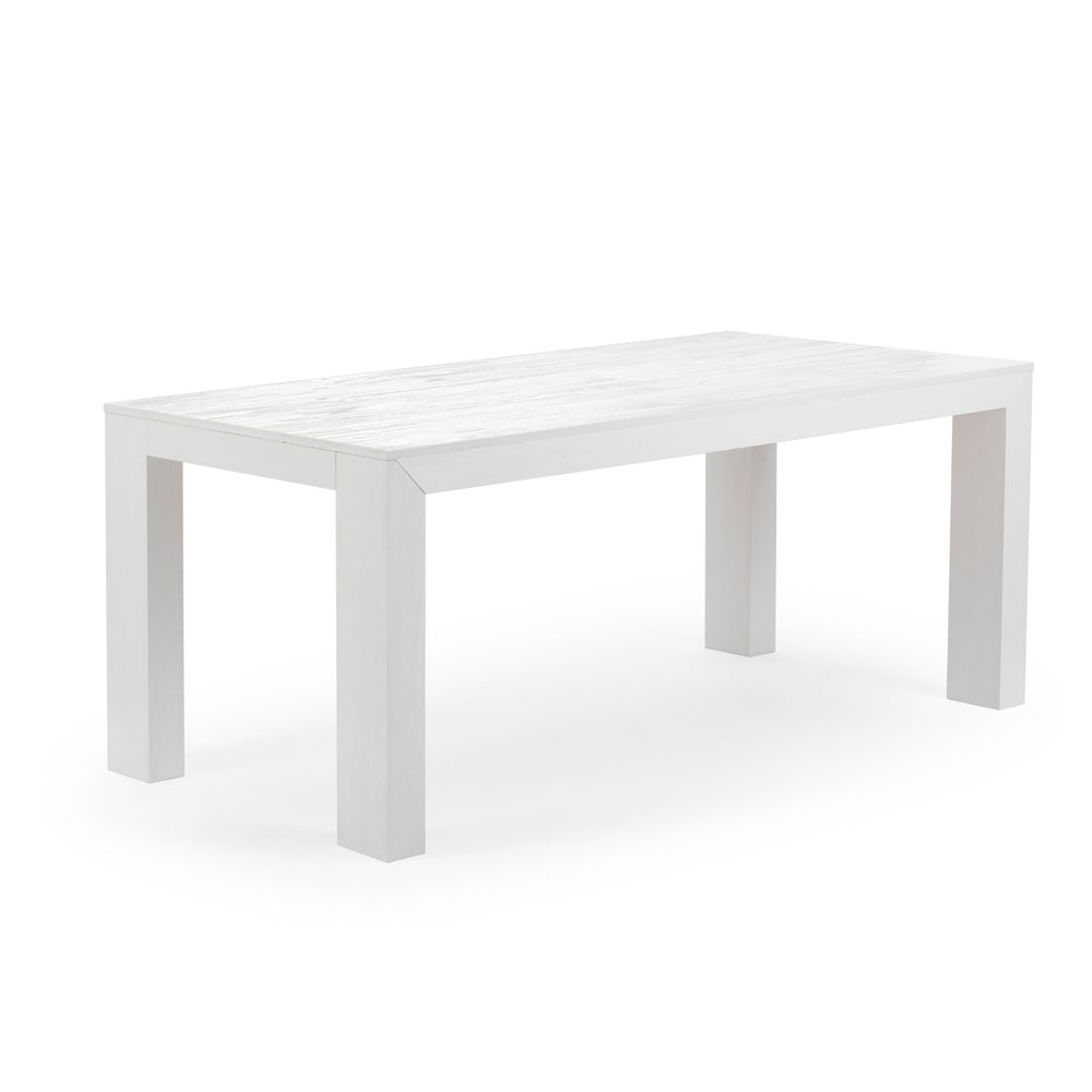 Plank and Beam Rectangular Modern Dining Table   72\