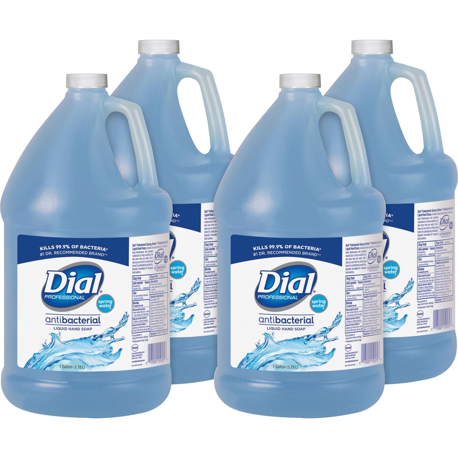 Spring Water Scent Liquid Hand Soap by The Dial Corporation DIA15926CT