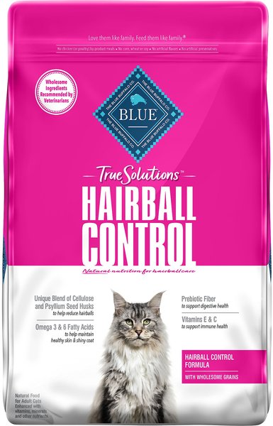 Blue Buffalo True Solutions Hairball Control Chicken Adult Dry Cat Food