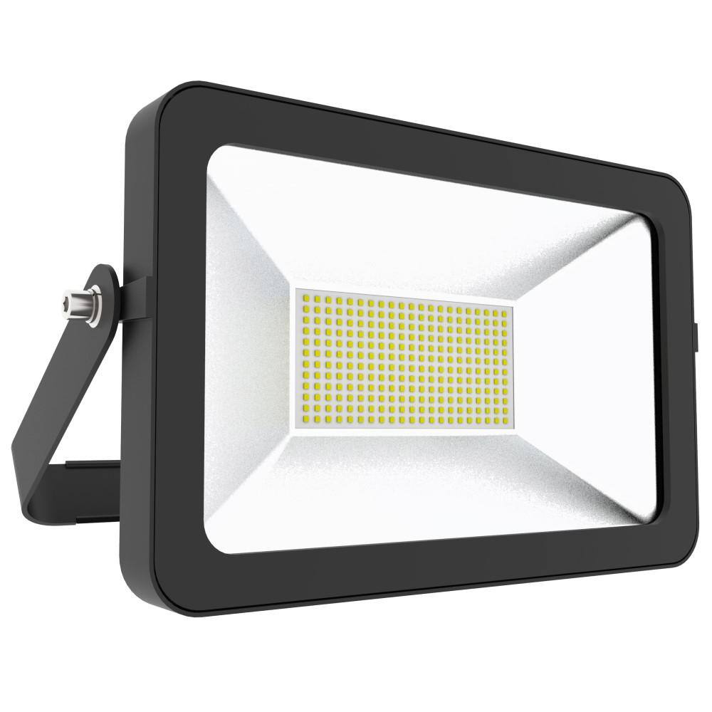 JH LED 1050-Watt Equivalent Integrated Black Outdoor LED Flood Light 18000 Lumens Security Light JH-SPL150W-82F