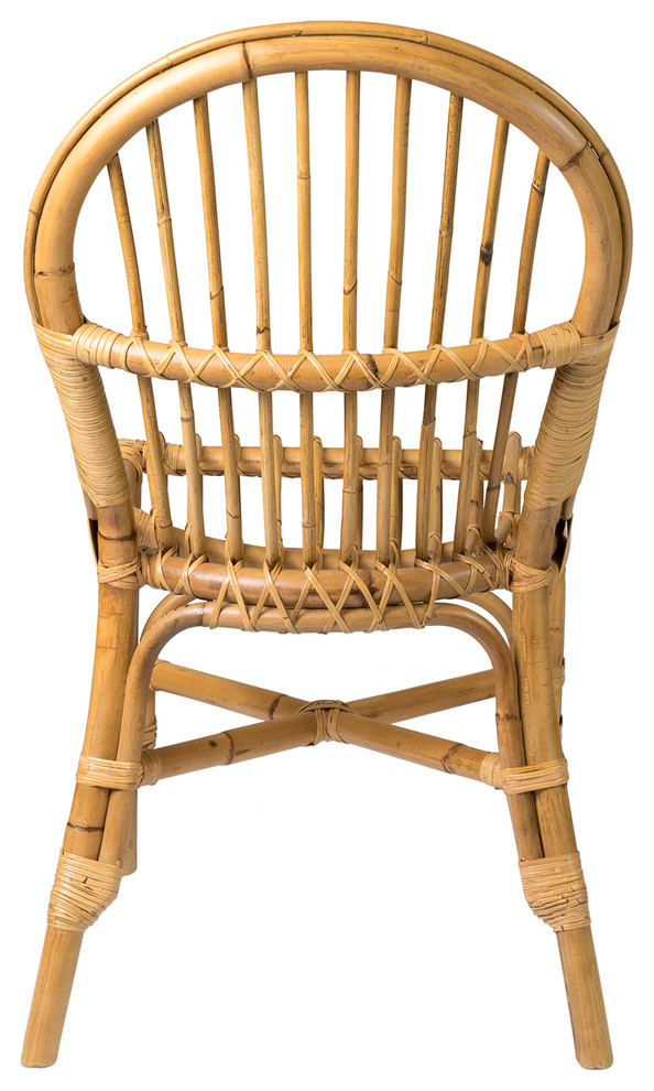 East at Main Troy Rattan Dining Chair (Set of 2)   Tropical   Dining Chairs   by East at Main  Houzz