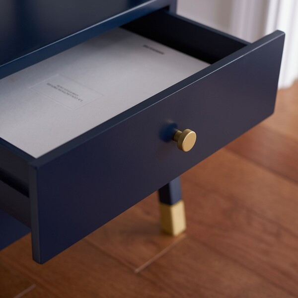 Cove 2 Drawer 1 Shelf Accent Table Safavieh   Contemporary   Side Tables And End Tables   by Safavieh  Houzz