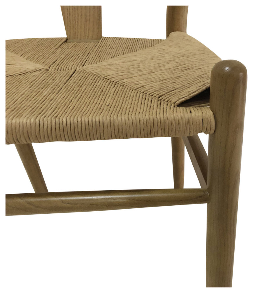 Ventana Dining Chair  Natural   Scandinavian   Dining Chairs   by Kolibri Decor  Houzz