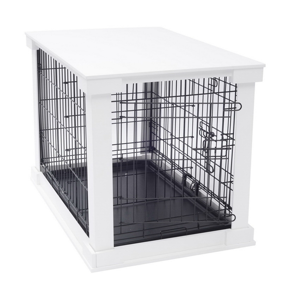 Zoovilla PTH0231720100 Cage with Crate Cover  Whit...