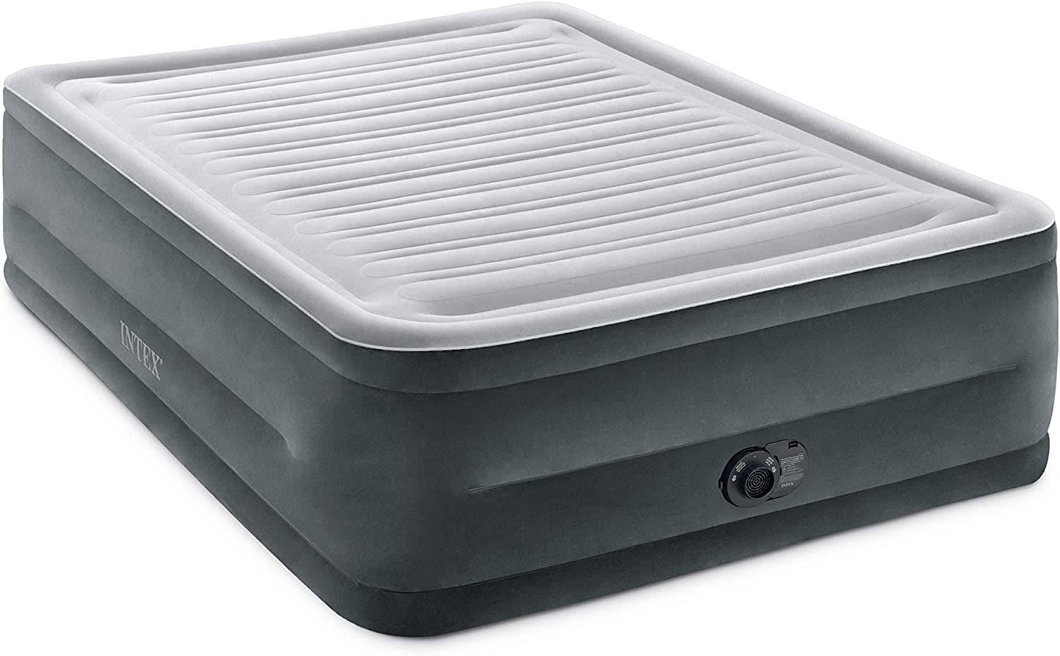 Dura-Beam Deluxe Comfort Plush Air Mattress Series with Internal Pump