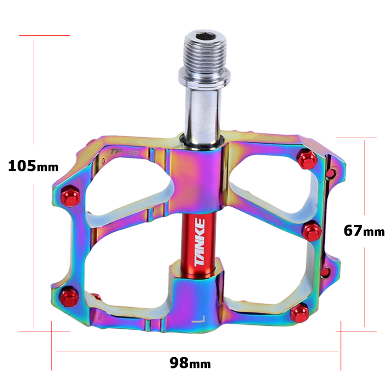 Bicycle accessories ultra light Mountain Bike Pedal  Aluminum oy Small Bike Pedal For Road Vehicle