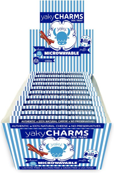 Himalayan Pet Supply yaky CHARMS Bacon Dog Treats， 12 count