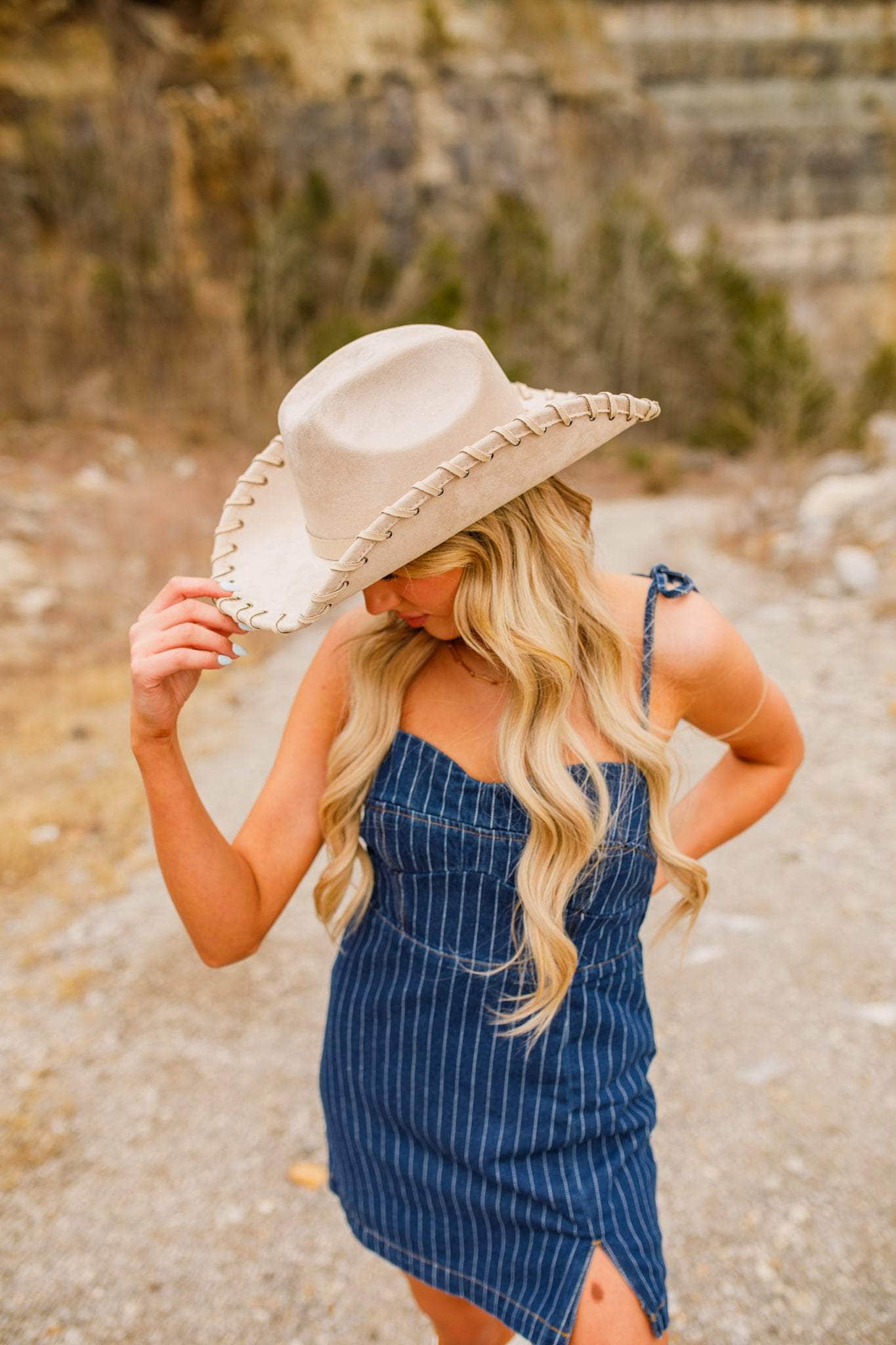 Braided Cowgirl Hat