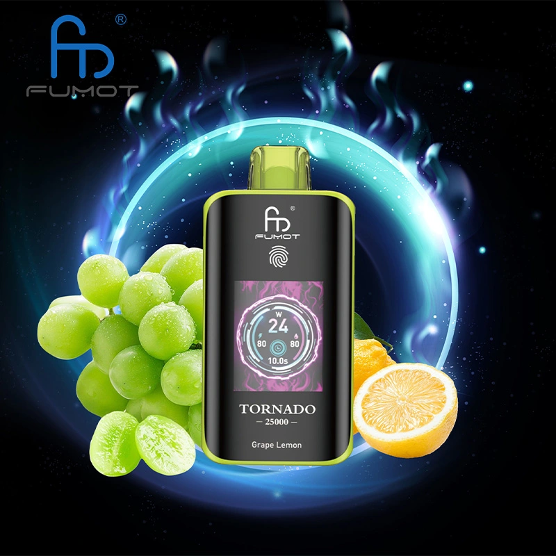 Fumot Tornado 25000 Puffs - Grape Lemon