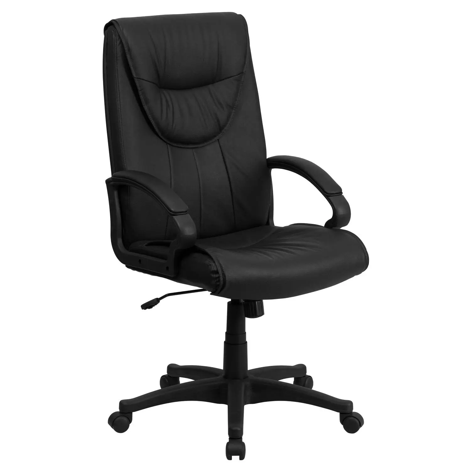 Black Leather Office Chair