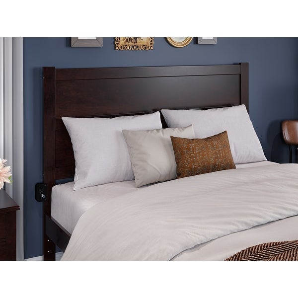 NoHo Queen Panel Headboard in Espresso - - 37219649