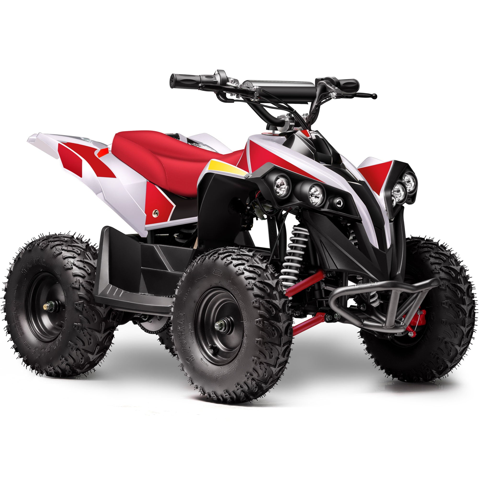 MotoTec E-Bully 36v 1000w Kids ATV White