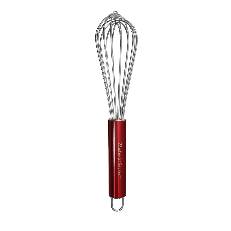 Baker's Secret Stainless Steel Dishwasher Safe Whisk 10