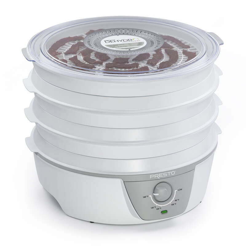 Presto Dehydro Semi-Gloss White 12 qt Food Dehydrator