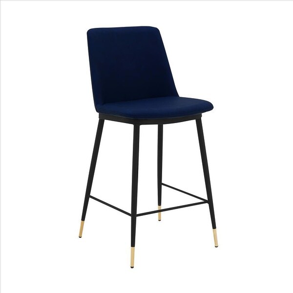 26 Inch Leatherette Seat Counter Height Barstool