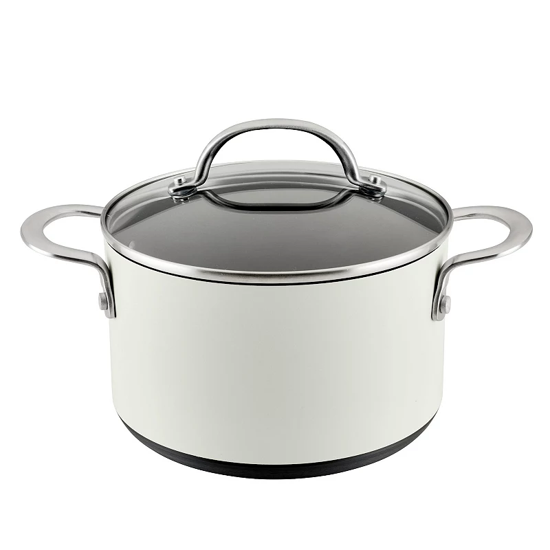 Anolon Achieve 4-qt. Hard-Anodized Nonstick Saucepot with Lid