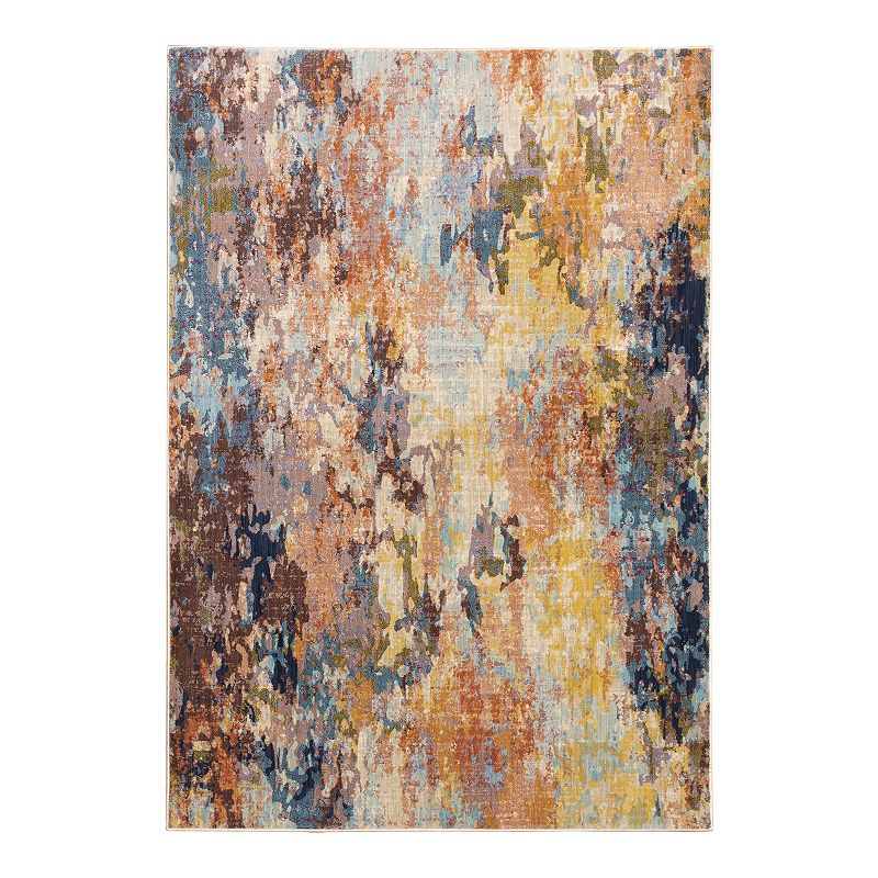 StyleHaven Xenia Distressed Abstract Rug