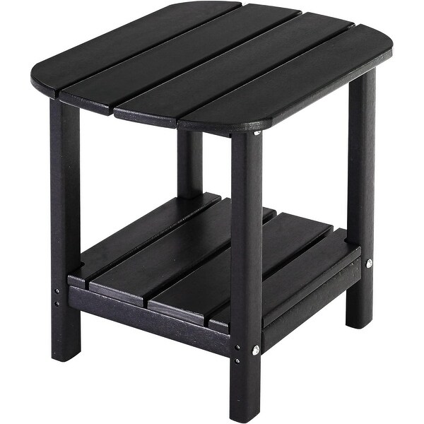 Double Adirondack Side Table，Outdoor Side Tables