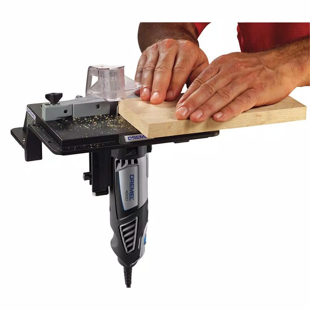 Dremel Rotary Tool Shaper/Router Table to Sand， Edge， Groove， and Slot Wood and#8211; XDC Depot