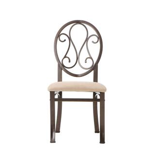 Southern Enterprises Dark Brown Metal Dining Chair (Set of 4) 2014913