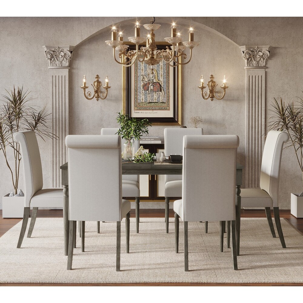 Franklin 7 pieces Dining Table and Chair